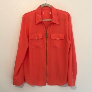 MK Coral Blouse